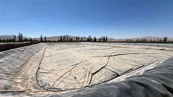 استخر کشاورزی 7000 متری سلطانیه